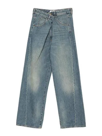 Darkpark Ines Blue Cotton Denim Jeans