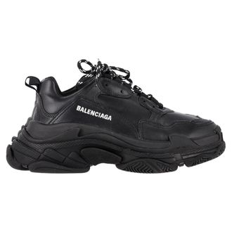 Balenciaga Balenciaga Triple S Sneakers in Zwart Polyester