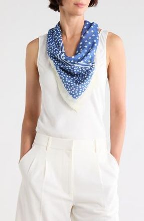 BCBGeneration Polka Dot Scarf in Denim at Nordstrom Rack