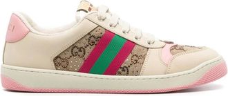 Gucci Sneakers, female, Multicolor, Size: 10 US GG Crystal Screener Sneakers