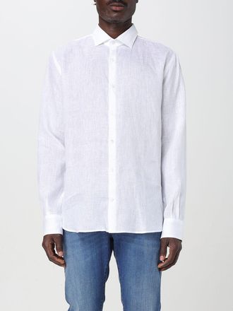 Brooksfield Camicia classica Brooksfield in misto lino