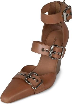 Jeffrey Campbell Womens Evander Sandals In Tan