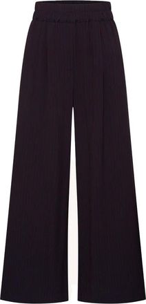 By-Bar Amsterdam Benji Wide Stripe Pants - Dames - Broeken - Paars - Maat: M Viscose