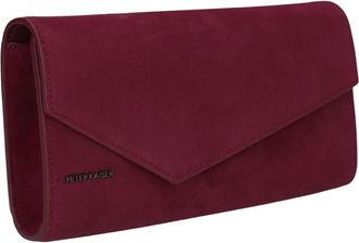 Peter Kaiser Tassen, Dames, Rood, ONE Size, Wol, Rode Clutch voor Stijlvolle Vrouwen