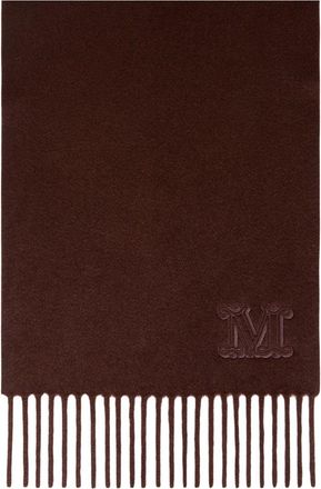 Max Mara Accessoires, Dames, Bruin, ONE Size, Wsdalia Sjaal