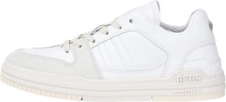 GCDS Witte Sneakers Moderne Stijl - Heren - Sneakers - Wit - 40 EU - Su&egrave;de - Schoenen