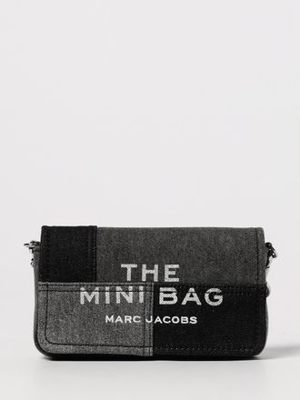 Marc Jacobs Borsa a spalla The Mini Bag in denim patchwork Marc Jacobs