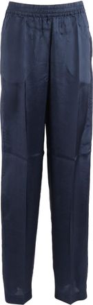 Aspesi Relaxed Tapered Subtle Sheen Straight-Leg Pants