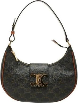 Celine Pre-owned Shoulder Bags, female, Black, Size: ONE SIZE Pre-owned Vintage Shoulder Bag
