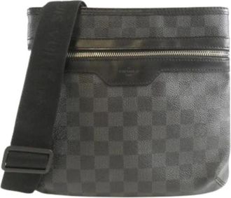 Louis Vuitton Pre-owned Cross Body Bags, male, Gray, Size: ONE SIZE Pre-owned Shoulder Bag