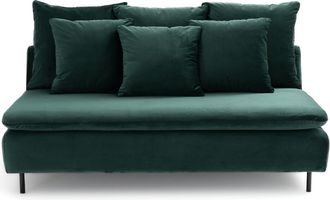 La Redoute Interieurs Omvormbare zetel in fluweel, Ivete