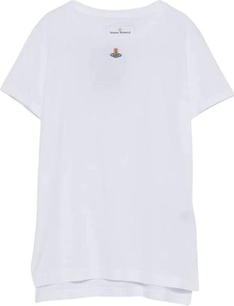 Vivienne Westwood Orb Peru T-shirt - Heren - T-shirts - Wit - S - Katoen - Tops