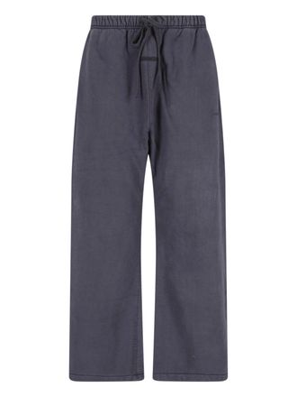 Fear of God Beige Wide-Leg Drawstring Cotton Trousers