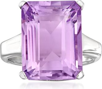 Ross-Simons Amethyst Ring in Sterling Silver