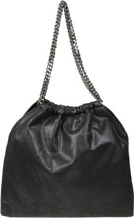 Stella McCartney Falabella Drawstring Bag - Dames - Schoudertassen - Zwart - ONE Size - Tassen