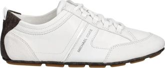 Michael Kors Keely Trainer - Dames - Sneakers - Wit - 36 EU - Leer - Schoenen