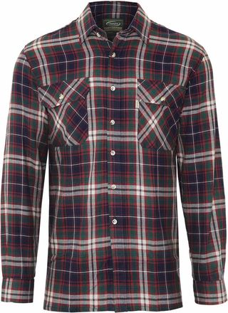 Champion Mens Country Style Kempton Long Sleeve Shirt-Blue-X-Large-Max 51,130cm