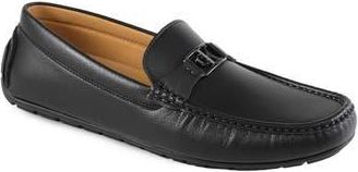 Calvin Klein Felty Moc Toe Driving Loafer in Black at Nordstrom Rack, Size 10.5