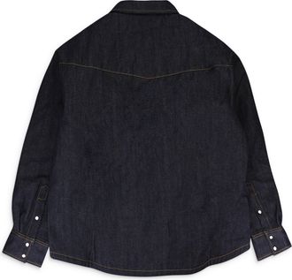 Purple PADDED WESTERN JACKET Indigo DENIM JACKETS
