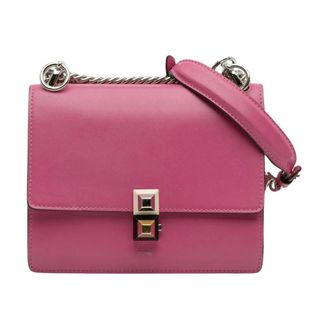 Fendi Pre-owned Chain Shoulder Bag - Dames - Pre-owned - Roze - Maat: ONE Size