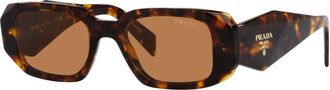 Prada Sunglasses, unisex, Brown, Size: 49 MM Pr17Ws Sunglasses