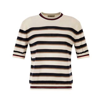Herno T-shirt in maglia a righe - - Knitwear - Donna - Multicolore - L