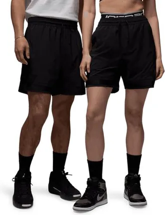 Nike Jordan Mens Dri-FIT Sport Woven Diamond Shorts - - Black / Black Size 3XL
