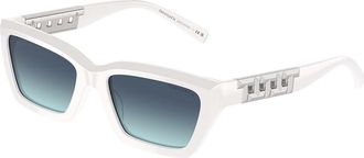 Tiffany & Co. TF4213 83929S Womens Sunglasses White Size 54