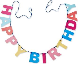Tag Happy Birthday Banner Multi Paper Everyday in Blue at Nordstrom