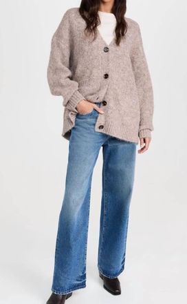 Astr Chari Sweater In Taupe
