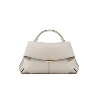 Generic Handbag For Women, Pleated Leather, Shoulder Bag(White B)