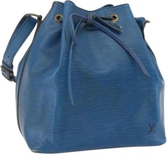 Louis Vuitton Pre-owned Bucket Bags, female, Blue, Size: ONE SIZE Pre-owned Vintage Bucket Bag