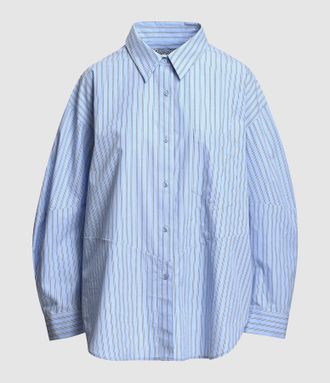 Essentiel Chemise Kreative Noir Bleu Clair