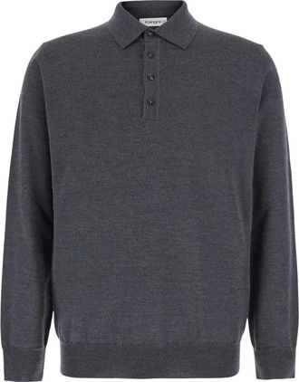 KANGRA Truien - Heren - Polos - Grijs - L - Tops