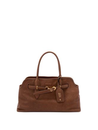 Miu Miu Aventure Nappa Leather Bag