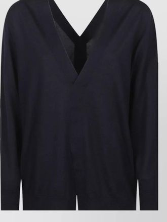 SA SU PHI v neck sweater front and back