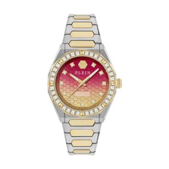 Philipp Plein Luxe Horloge - Dames - Horloges - Geel - ONE Size - Accessoires