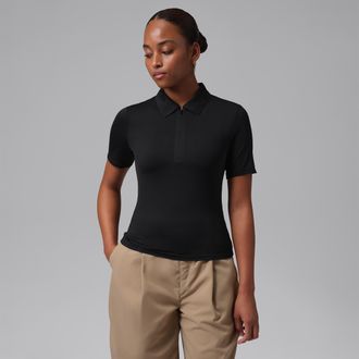 Nike Jordan Womens Jordan Sport Dri-FIT Golf Polo in Black | IM8531-010