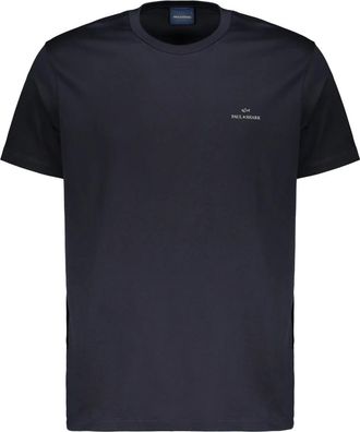 Paul & Shark T-shirt met ronde hals - Heren - T-shirts - Blauw - XL - Katoen - Tops