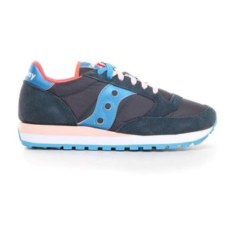 Saucony Sneakers, female, Blue, Size: 7 1/2 US Original Jazz Blue Sneakers with Azure Inserts