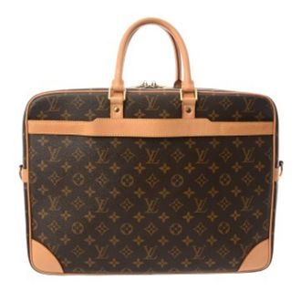 Louis Vuitton Brown Monogram Briefcase (Pre-Owned)