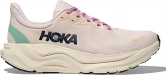 Hoka One One Womens Arahi 8 Running Shoes In Rose Cream/alabaster