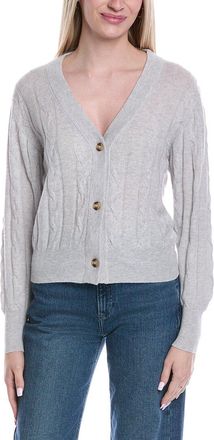 Brodie Cable Wool & Cashmere-Blend Cardigan