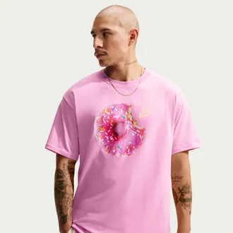 Nike Mens Nike Sportswear Donut T-Shirt in Pink | IV4859-621