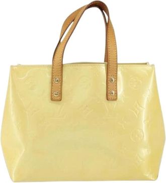Louis Vuitton Pre-owned Tote Bags, female, Yellow, Size: ONE SIZE Pre-owned Canvas louis-vuitton-bags