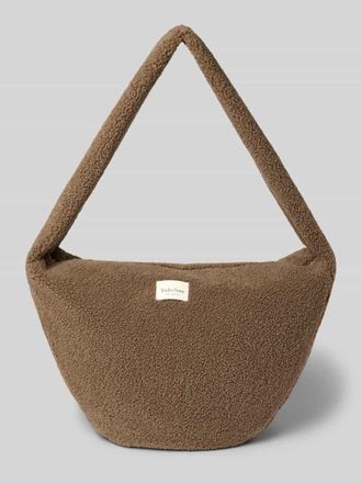 Studio Noos Shoulder Bag aus Teddyfell in Mittelbraun, Gr&ouml;&szlig;e 1