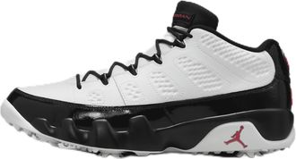 Nike Nike Mens Air Jordan 9 G Golf Shoes, White/Black/True Red, 9 UK