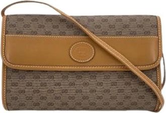 Gucci Pre-owned Cross Body Bags, female, Beige, Size: ONE SIZE Pre-owned Canvas Cross Body Bag