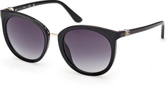 Guess GU00282 01B Womens Sunglasses Black Size 52