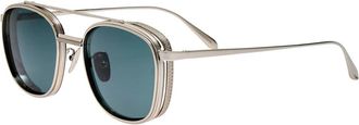 Linda Farrow Varo Zonnebril - unisex - Zonnebrillen - Grijs - 49 MM - Accessoires